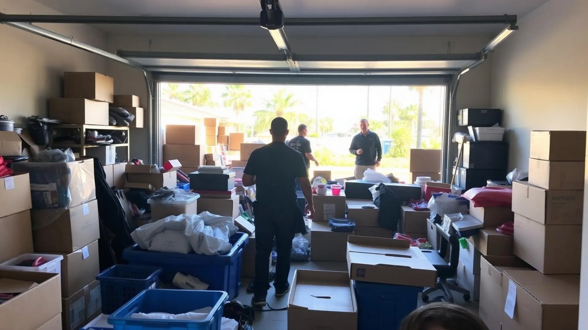 Garage cleanout and organization service in Lakewood Ranch, FL — Gulf Coast Junk Solutions
